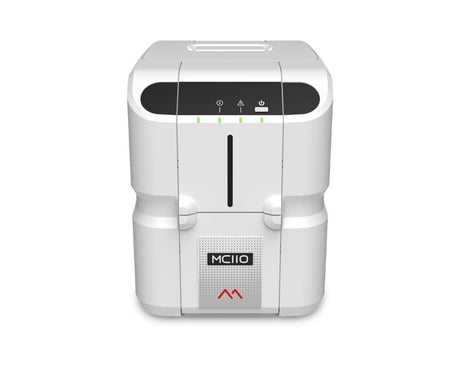 Matica MC110 dual-sided ID card printer — front view