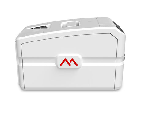 Matica MC110 dual-sided ID card printer — side view