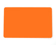 Orange Coloured Plastic Cards - Pack of 100 — plastic cards (representative card or pack view)