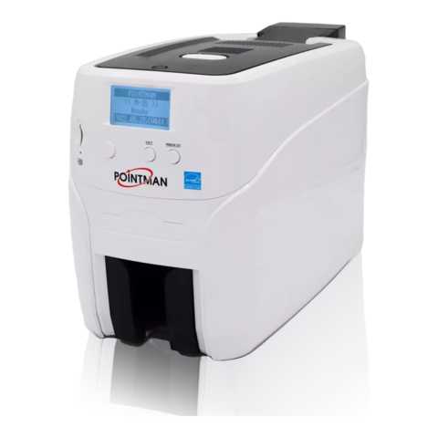 Pointman Nuvia N15 ID Badge Printer (Single-Sided) — printer view