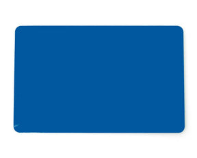 Royal Blue 760 Micron Cards (Pack of 100) — plastic cards (representative card or pack view)