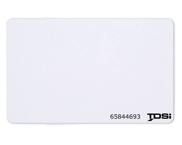 TDSI 2920-3000 Mifare 1K Card with Serial Number - (Pack Of 100) — plastic cards (representative card or pack view)