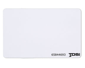 TDSI 2920-3003 Mifare 4K Card with Serial Number - (Pack Of 100) — plastic cards (representative card or pack view)