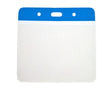 Vinyl Large Blue Top Card Holders - 103x80mm (Pack of 100) — card holder view