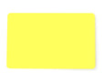 Yellow Coloured Cards 100 Pack — plastic cards (representative card or pack view)
