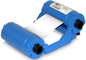 Zebra 800015-109 White Ribbon/­Cartridge (1000 Prints) - Product image