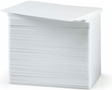 Zebra Premier 30 MIL Blank White Plastic Cards (Pack of 500) — plastic cards (representative card or pack view)