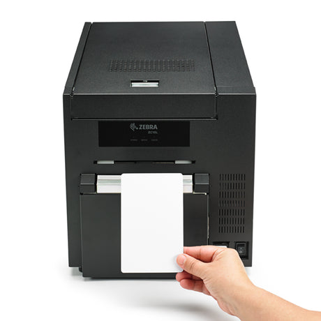 Zebra ZC10L Large-Format Card Printer — printer view