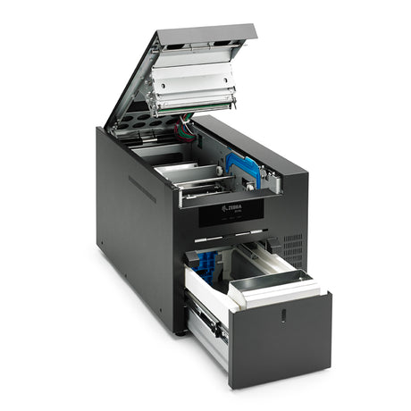 Zebra ZC10L Large-Format Card Printer — printer view