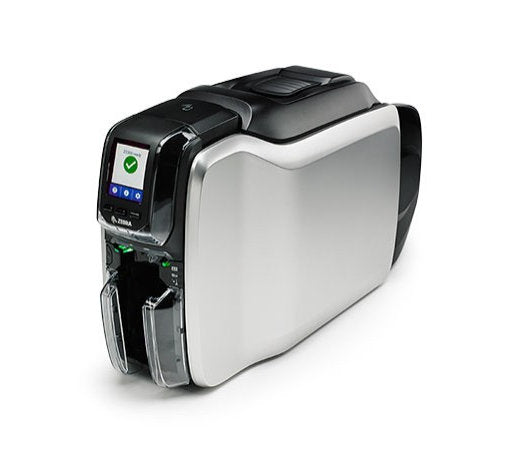 Zebra ZC300 ID Card Printer with Ethernet — printer view