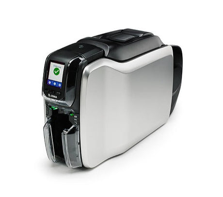 Zebra ZC300 ID Card Printer with Ethernet — printer view