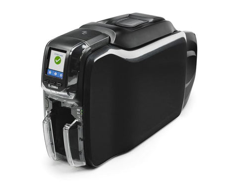 Zebra ZC350 ID Card Printer with Ethernet — printer view