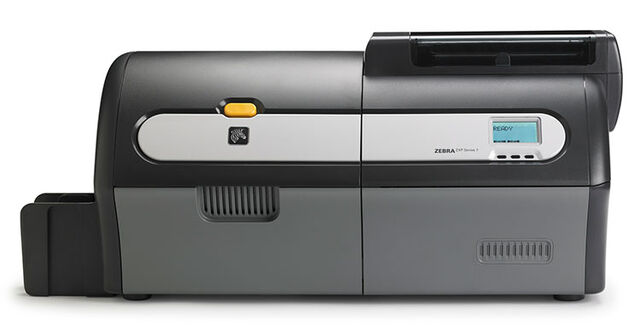 Zebra ZXP Series 7 ID Card Printer — printer view