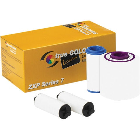 Zebra ZXP Series 7 White Monochrome Ribbon 2500 Image 800077-709EM
