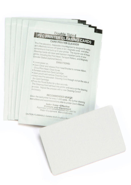 Zebra ZXP Series 8 Cleaning Card Kit 105999-801 — cleaning supplies (representative pack or component view)