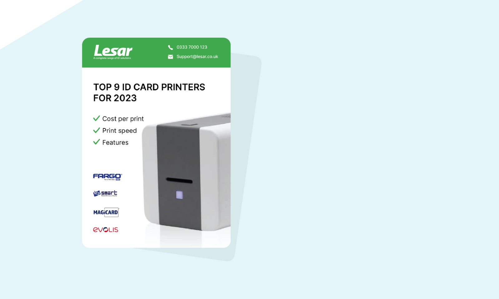 2023 Top 9 ID Card printers