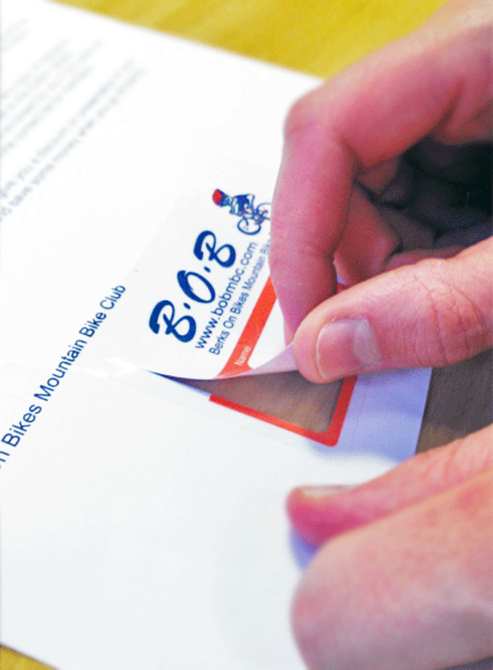 Peel Out Membership Cards