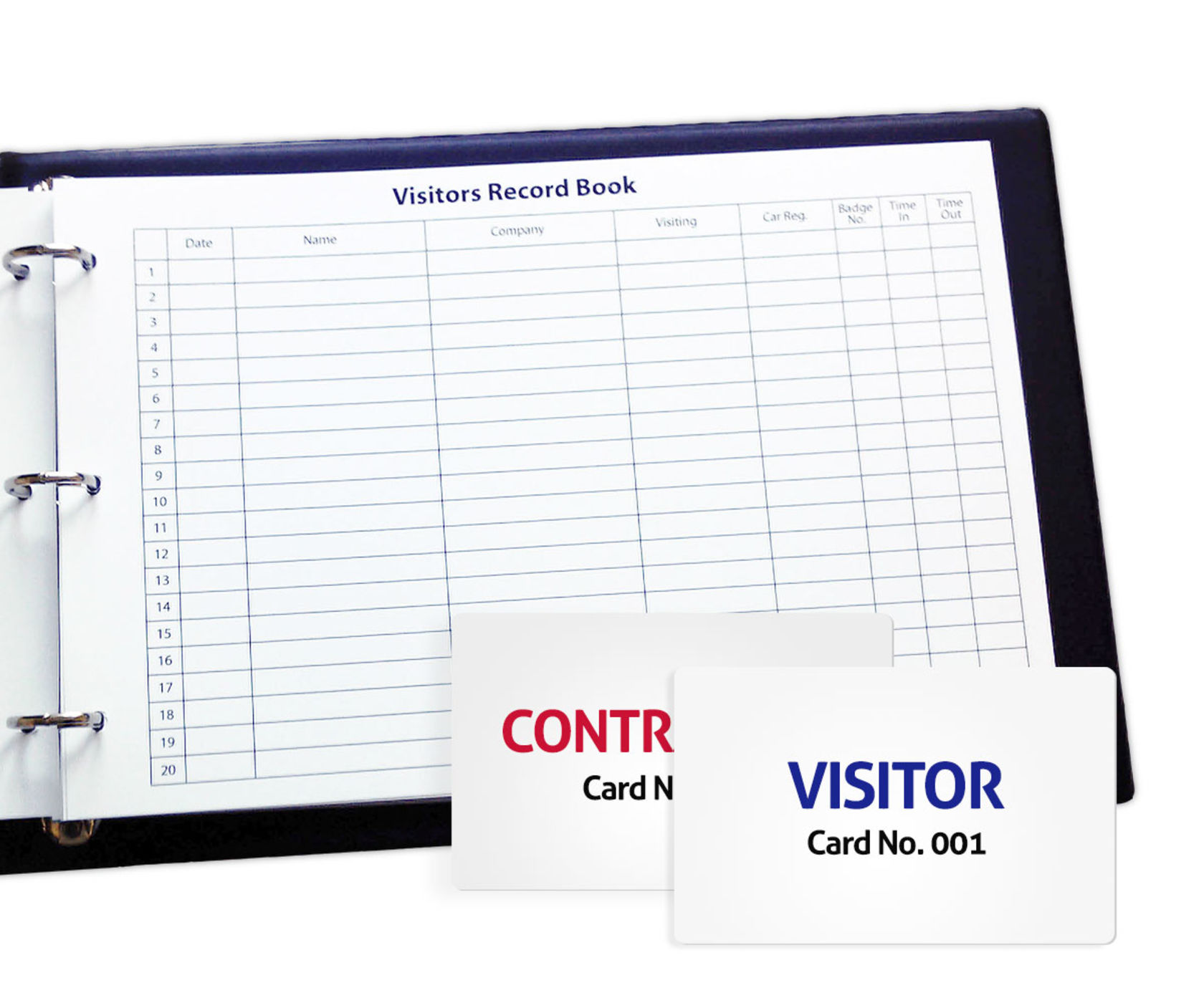Visitor Books Our simplest method to control your Visitors