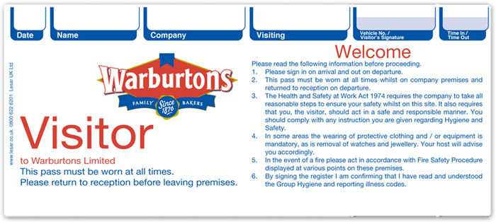 Warburtons Slip