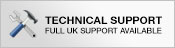 Technical Support Available For All UK Based Clients
