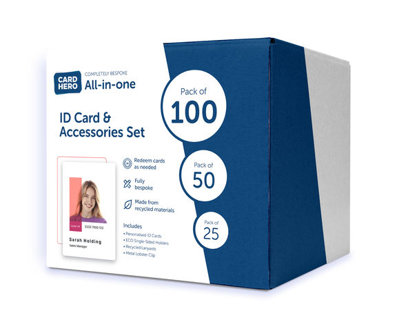 All in-one ID Card & Accessories Bundle (Personalised)
