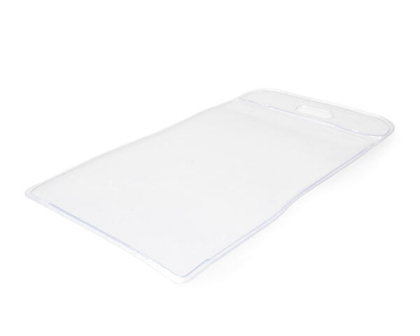 Clear Vinyl ID Card Holder - Portrait  (Pack of 100)