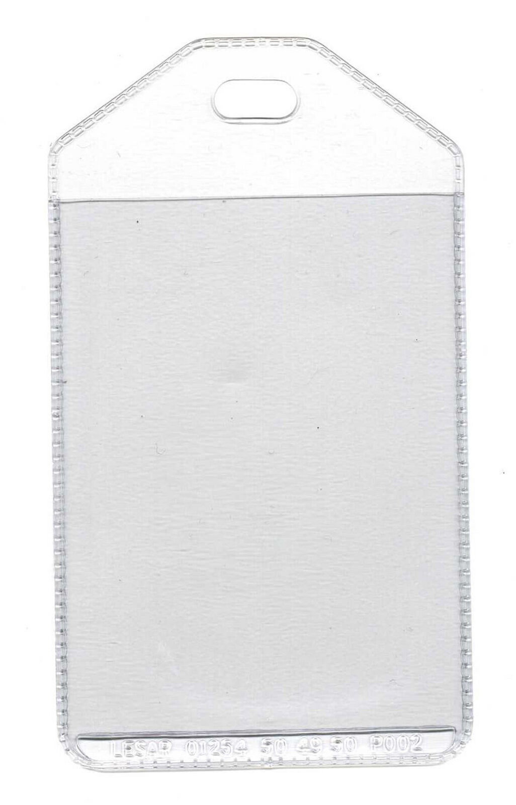 Small Plastic Portrait Wallets 100 Pack 60mm x 85mm