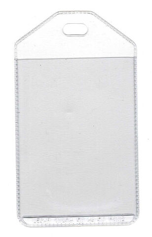 Small Plastic Portrait Wallets 100 Pack 60mm x 90mm