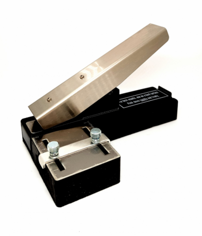 Slot Punch Stapler with Adjustable Guide