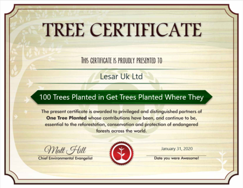 100 Trees Planted!