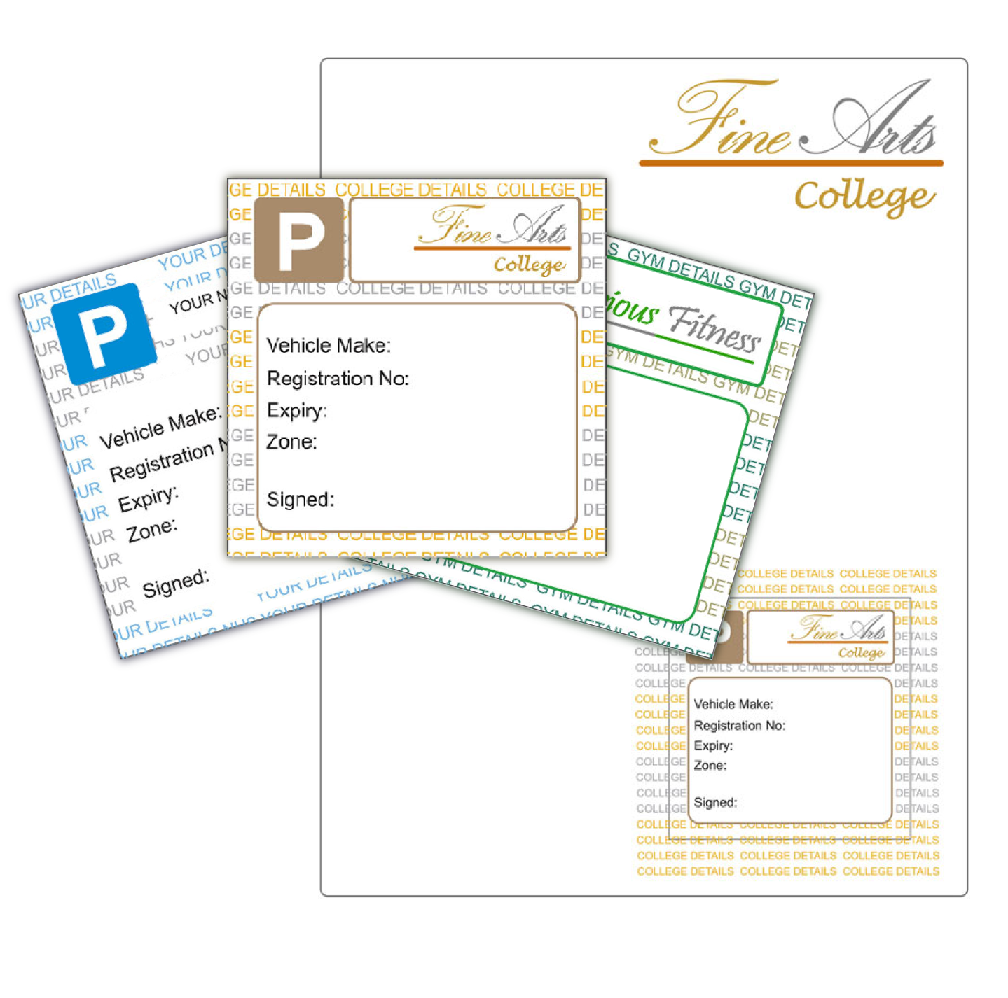 Personalised Parking Permit