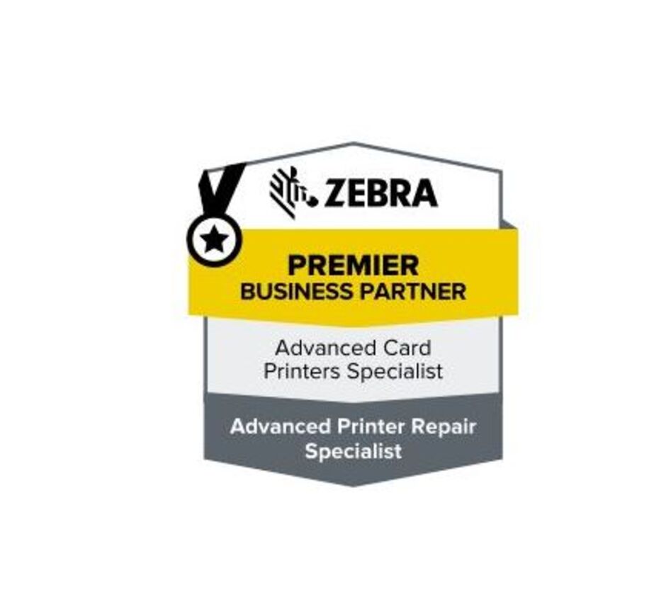 Zebra ZC300 ID Card Printer with Ethernet