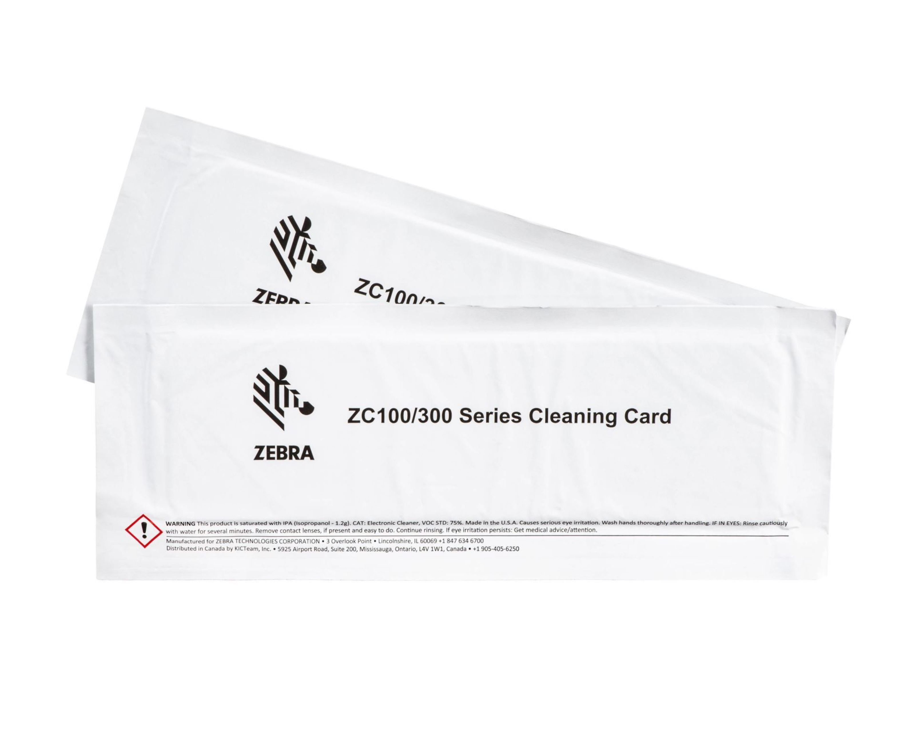 Zebra 105999-311 ZC100/300 Cleaning Kit (Pack of 5)