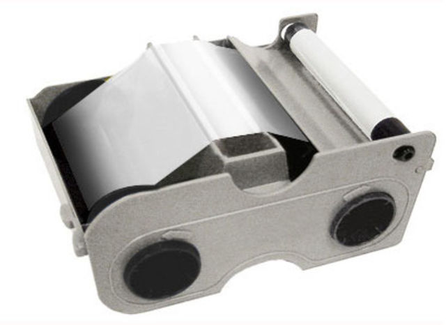 Fargo 86208 White Monochrome Ribbon - 1000 Prints