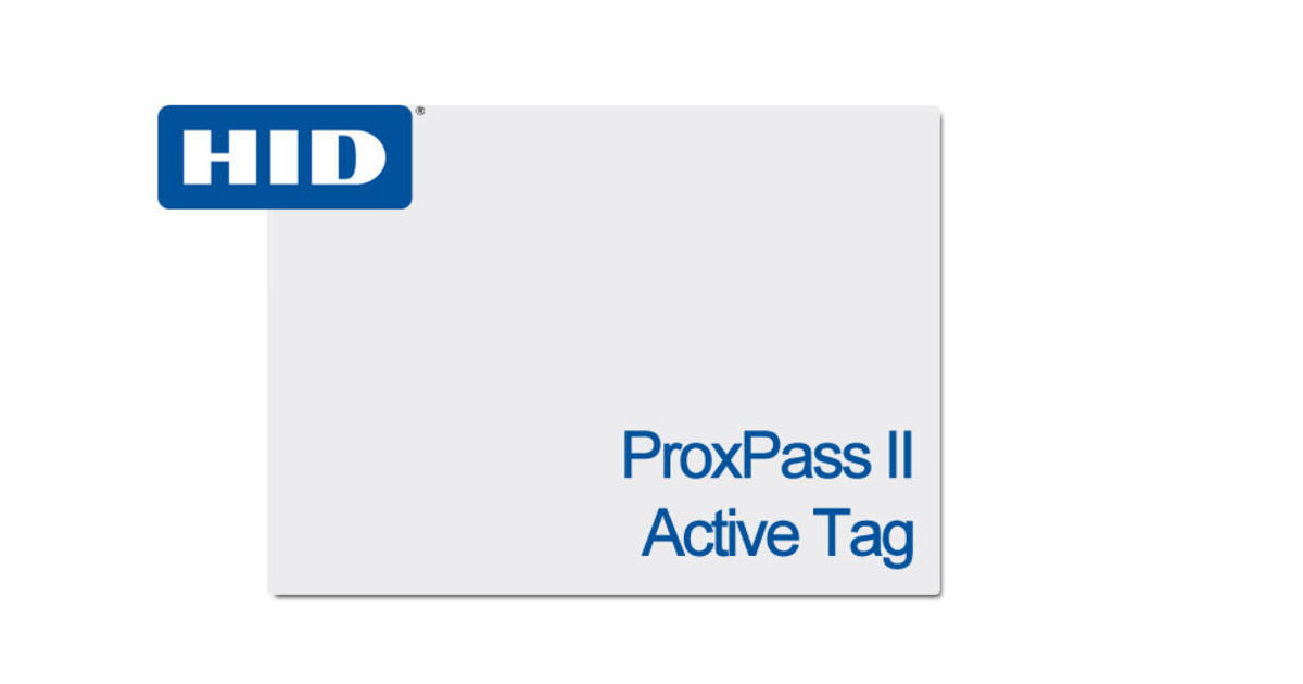 ProxPass II Active Proximity Tag for Vehicle Access Control