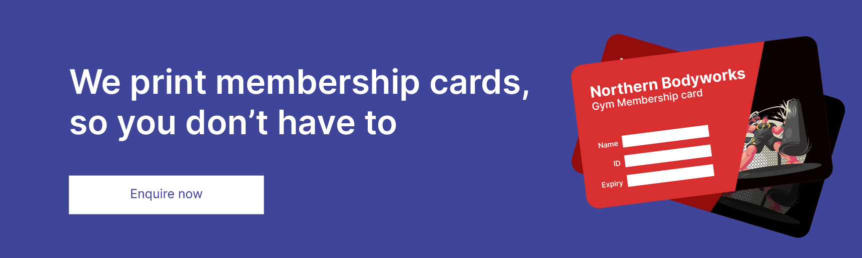 Membercard Banner Membership Cards | Printed with your design