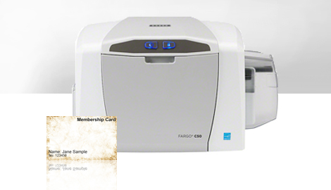 Fargo C50 ID Card Printer | Direct-to-card solution