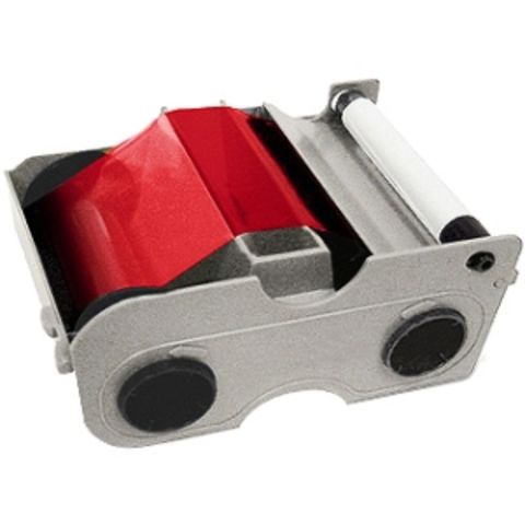 Fargo 45105 Red Monochrome Ribbon - 1000 Prints