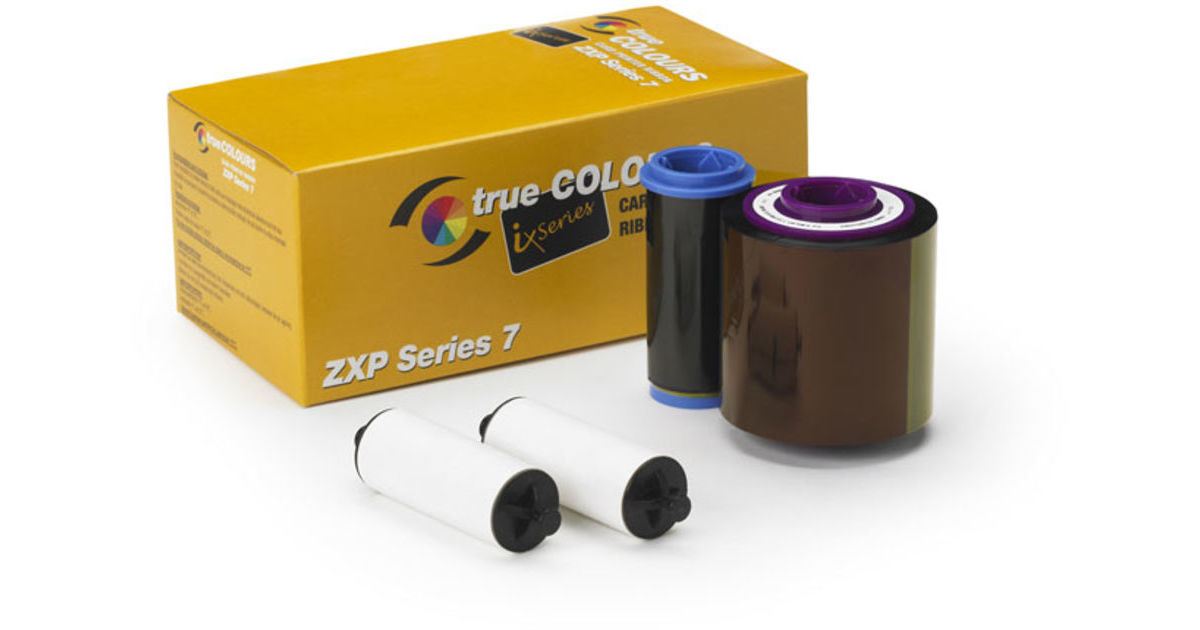 ribbon様　確認用 Zebra ZXP3 Ribbons. 80033-840AU YMCKO Printer-Ribbon -Online