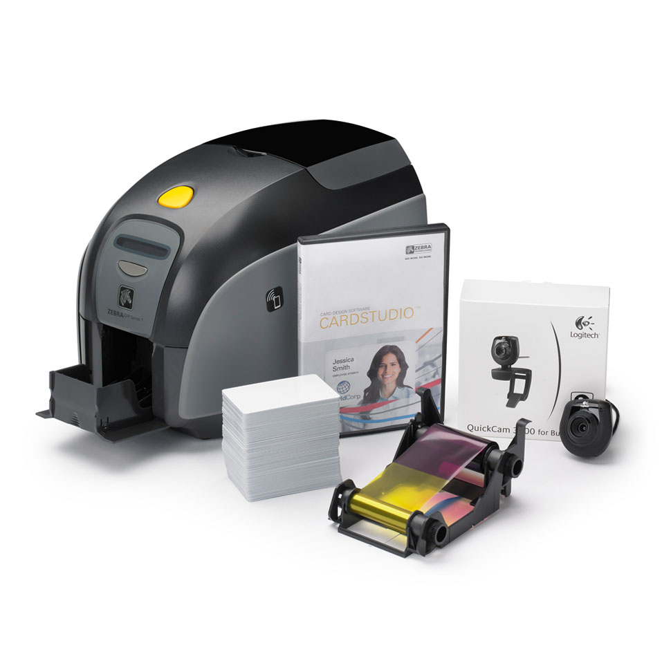 Zebra ZXP Series 1 Quick Card Package