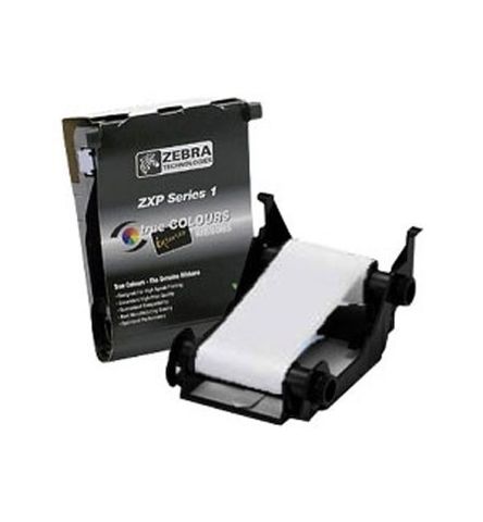 Zebra 800011-109 White Monochrome Ribbon - 500 Prints
