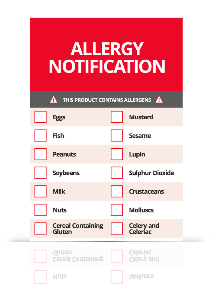 Food Allergen Labels | Lesar