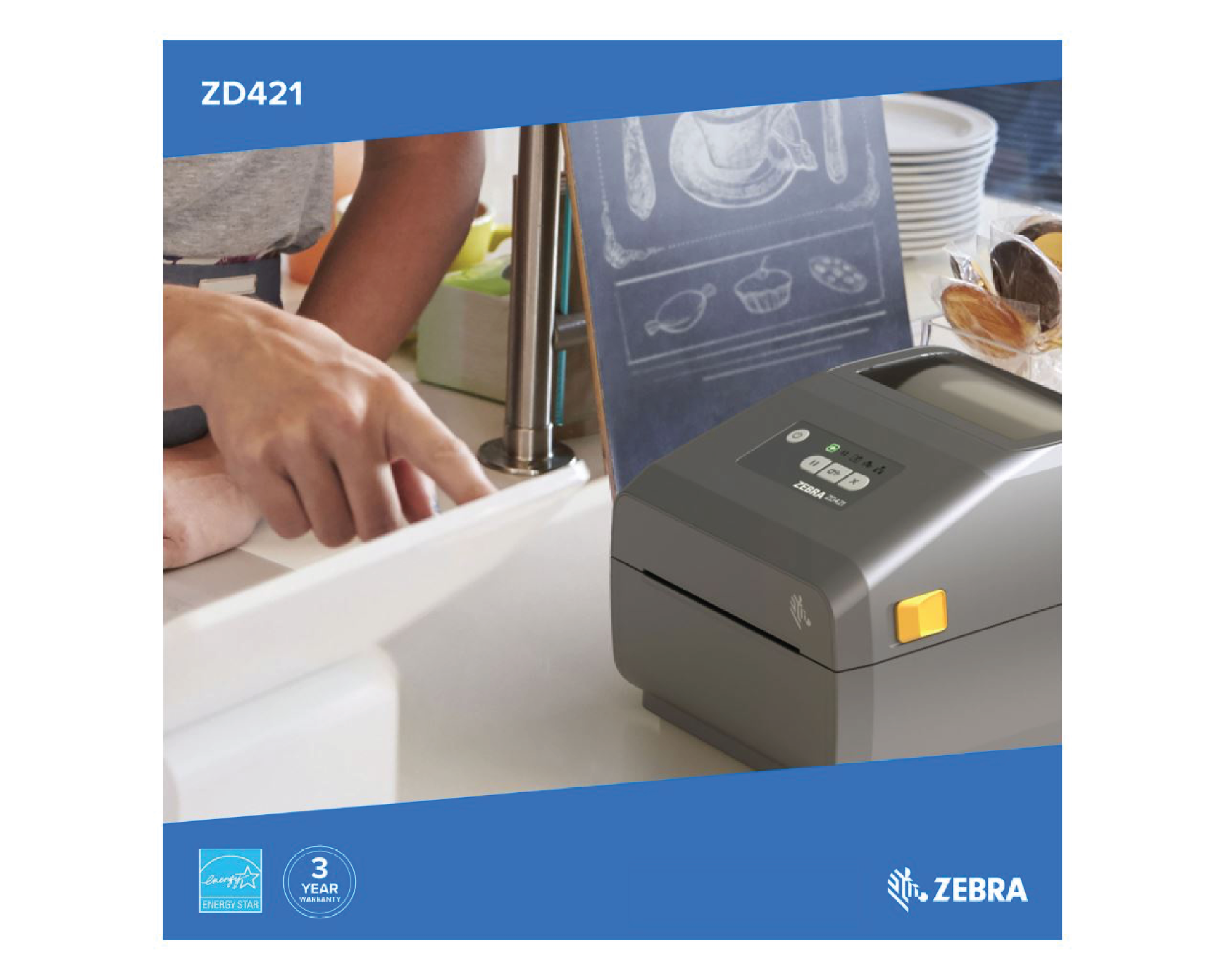 Zebra ZD-421 Labelprinter (ZD4AH42-30EE00EZ) (Ethernet) kopen