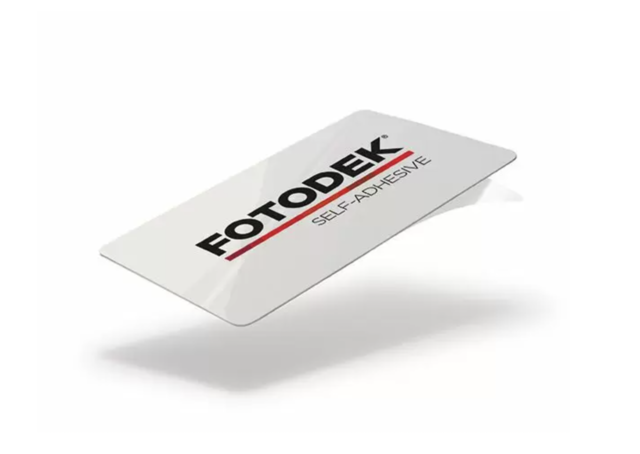 FOTODEK Self Adhesive Cards 400 Micron (Pack of 100)