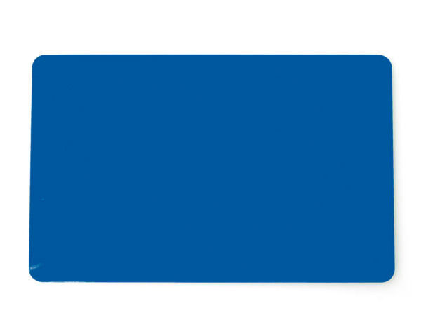 Royal Blue 760 Micron Cards (Pack of 100)