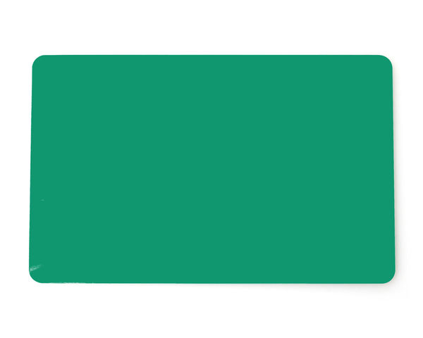 Green Plastic Cards 760 Micron -  Pack of 100