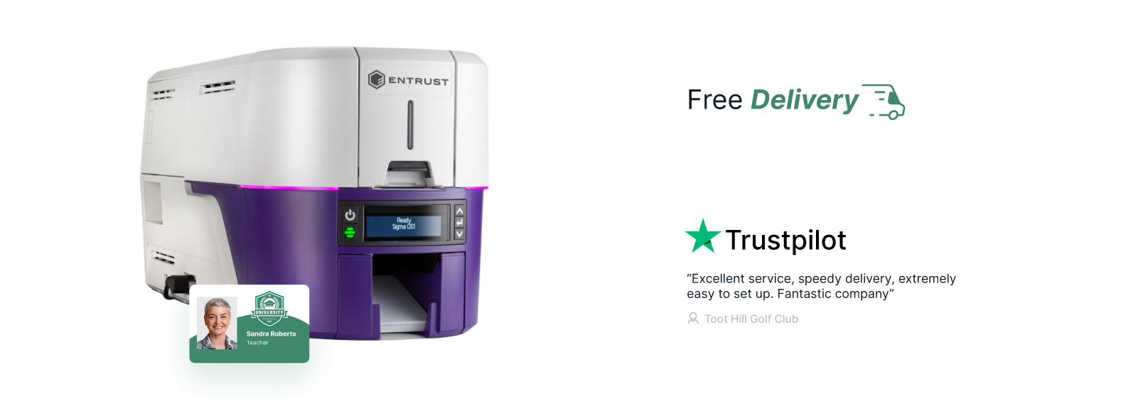 Entrust Sigma DS1 ID Card Printer