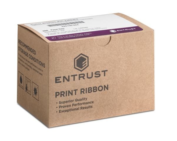 Entrust 525100-004 YMCKT colour ribbon bundle (500 prints)