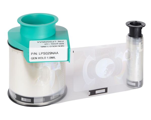 Evolis LPS029NAA 1.0mil Generic Holo Patch Ribbon (600 Prints)