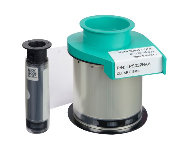 Evolis LPS032NAA 0.5 mil clear patch laminate (600 prints)